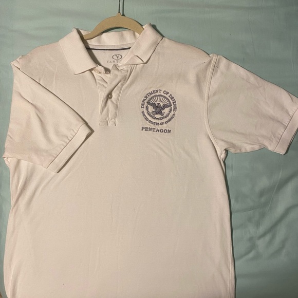 DoD  embroidered Pentagon military polo - Picture 2 of 3